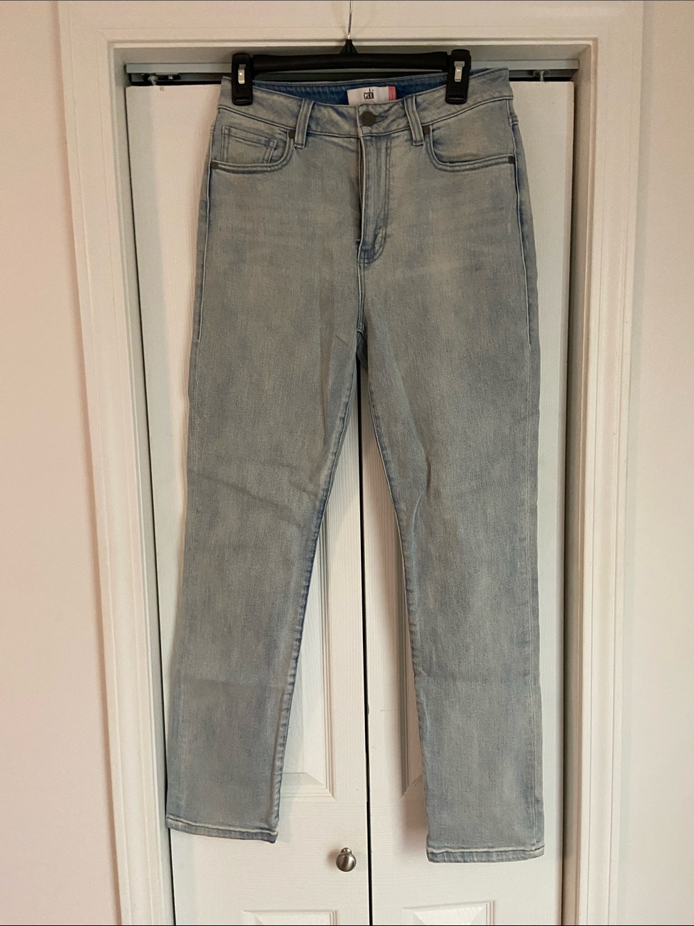 CAbi Light Blue Straight Leg Jeans